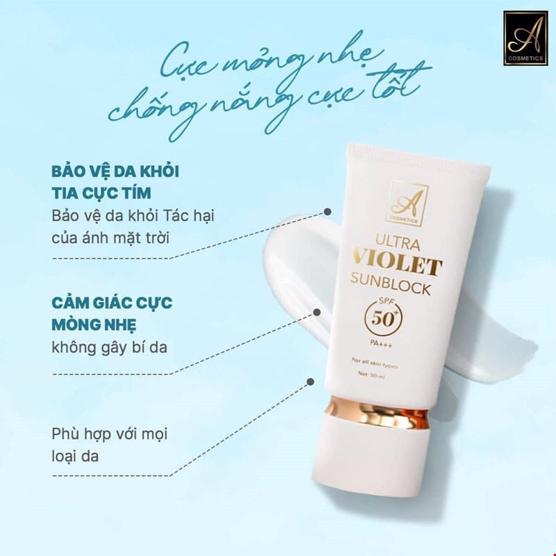 Kem Chống Nắng A Cosmetics