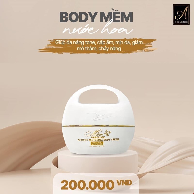 Kem Body Mềm A Cosmetics