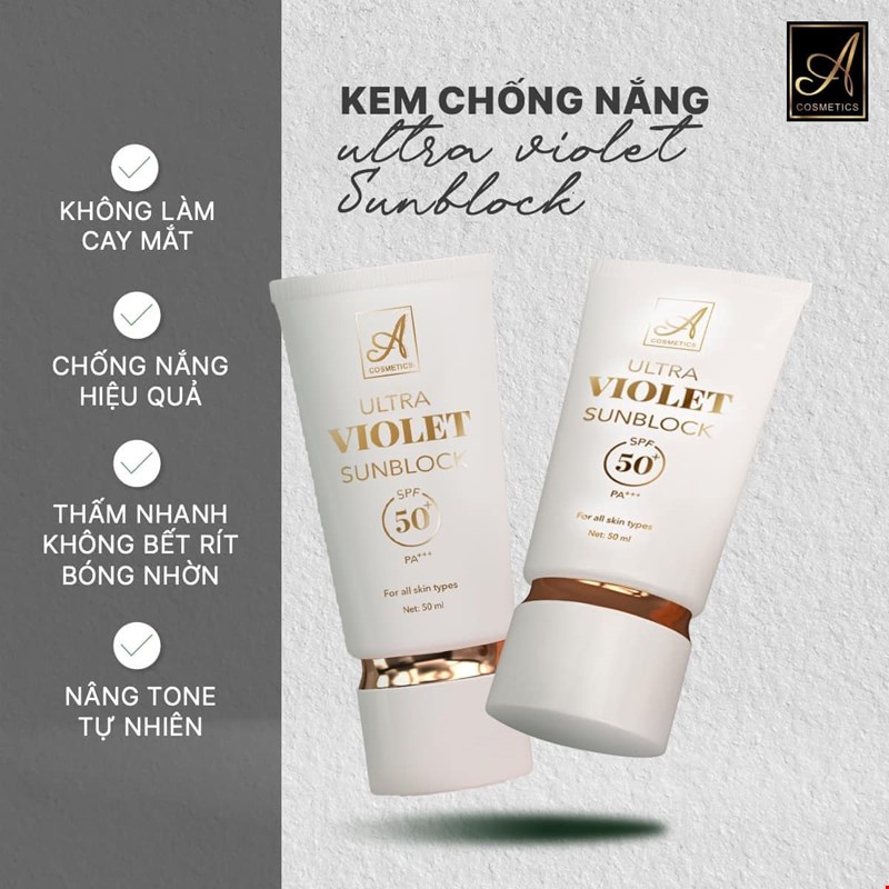 Kem Chống Nắng A Cosmetics