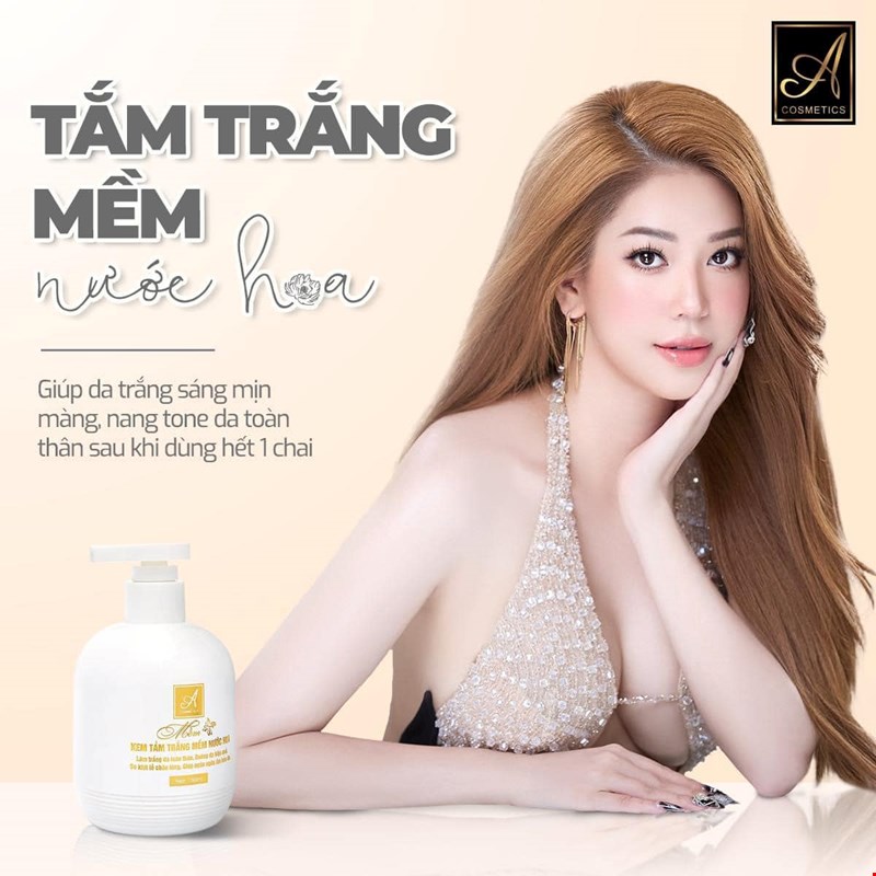 Tắm Trắng Mềm Nước Hoa A Cosmetics